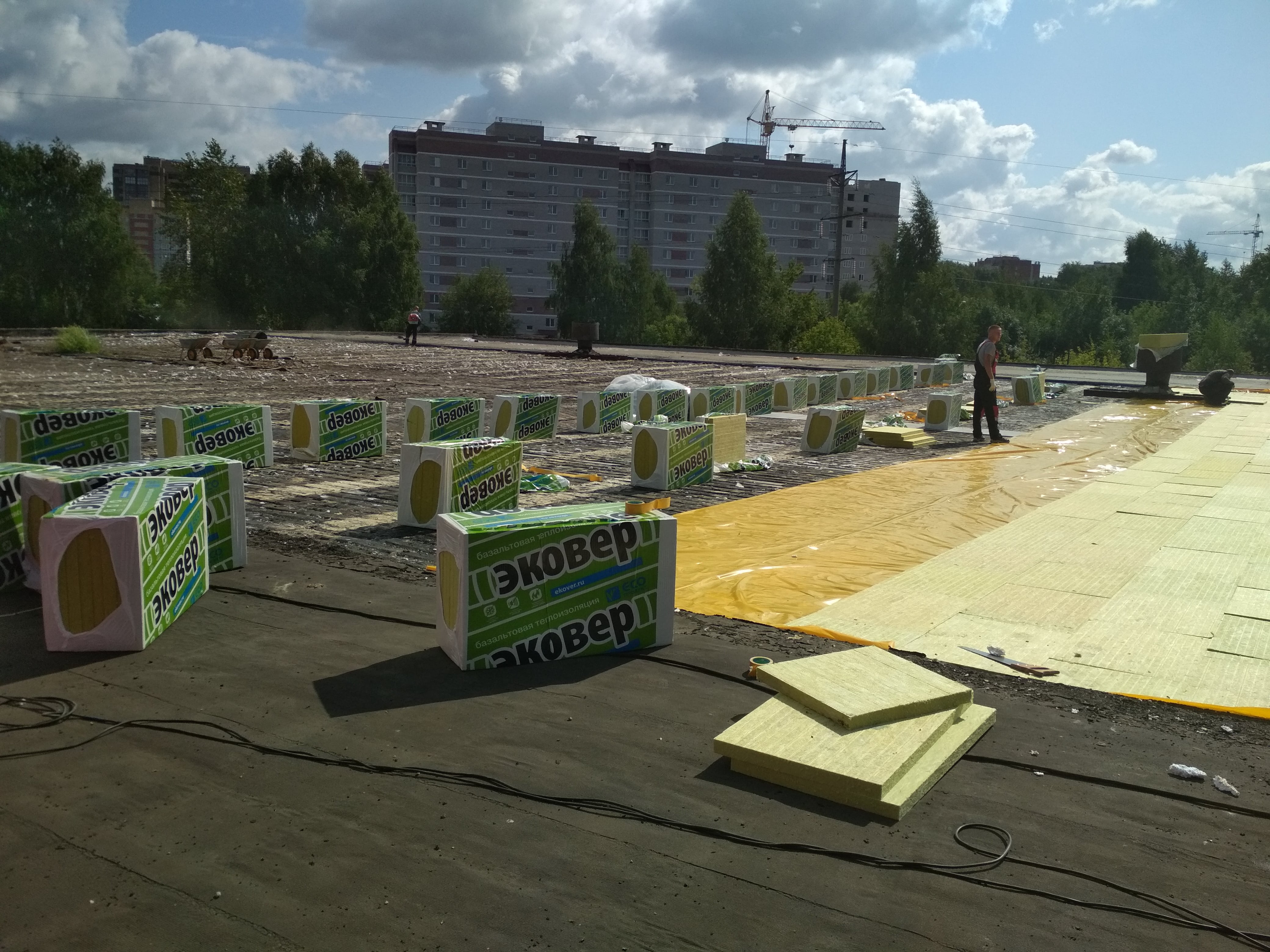 Эковер Кровля Низ